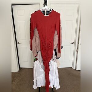 S asymmetrical dress